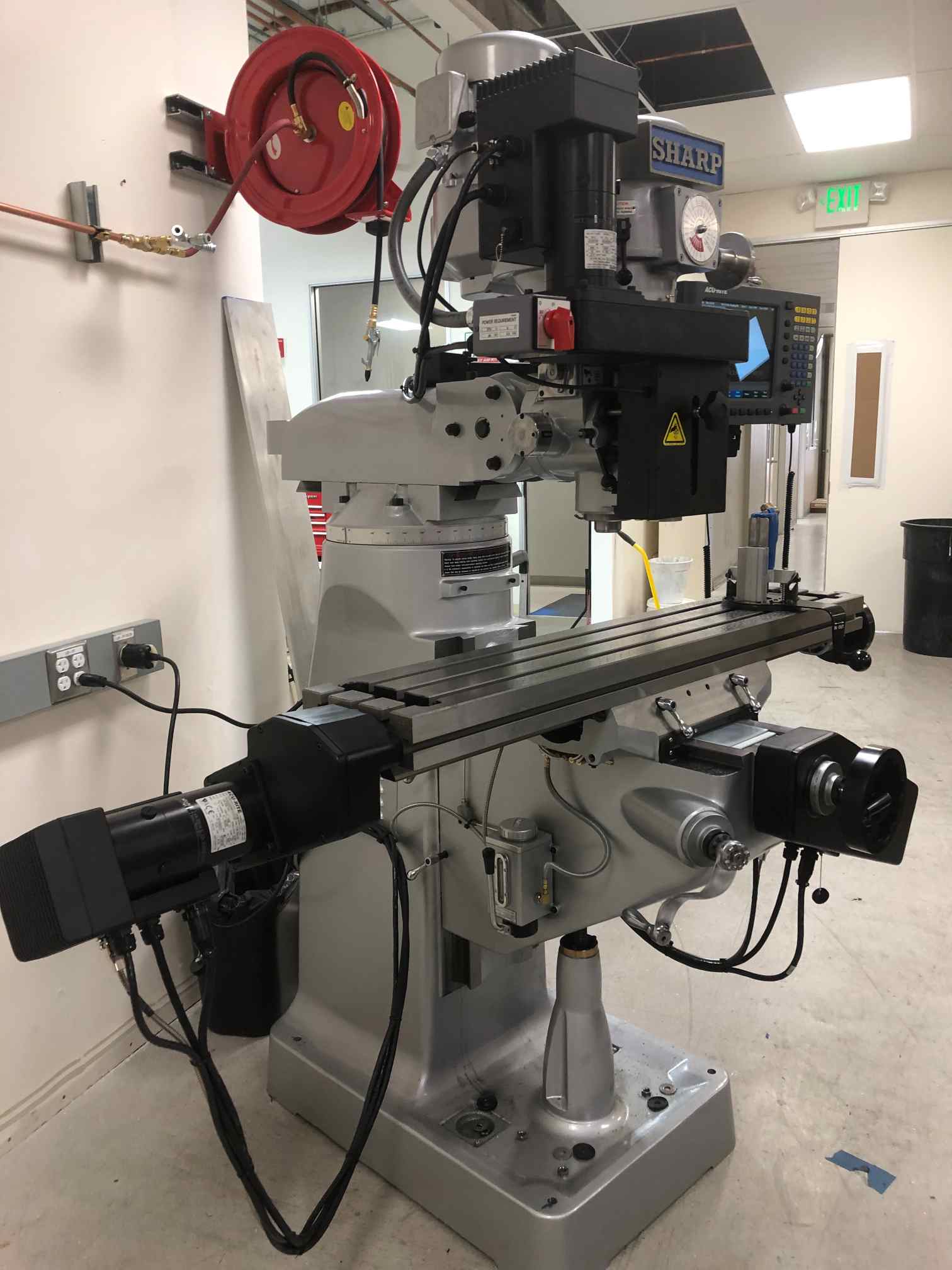 Sharp LMV-50 3 Axis CNC Knee Mill