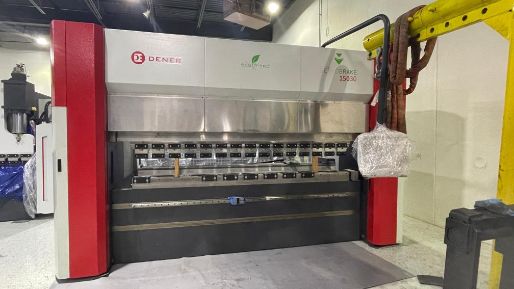 165 Ton x 10' Dener DDM 150-30 Servo Electric CNC Press Brake