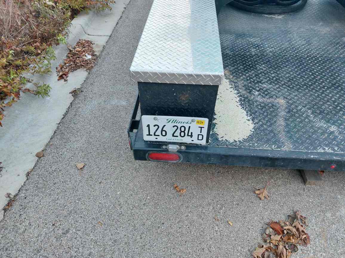 MMLJ Dustless Blasting DB500MXL Utility Trailer