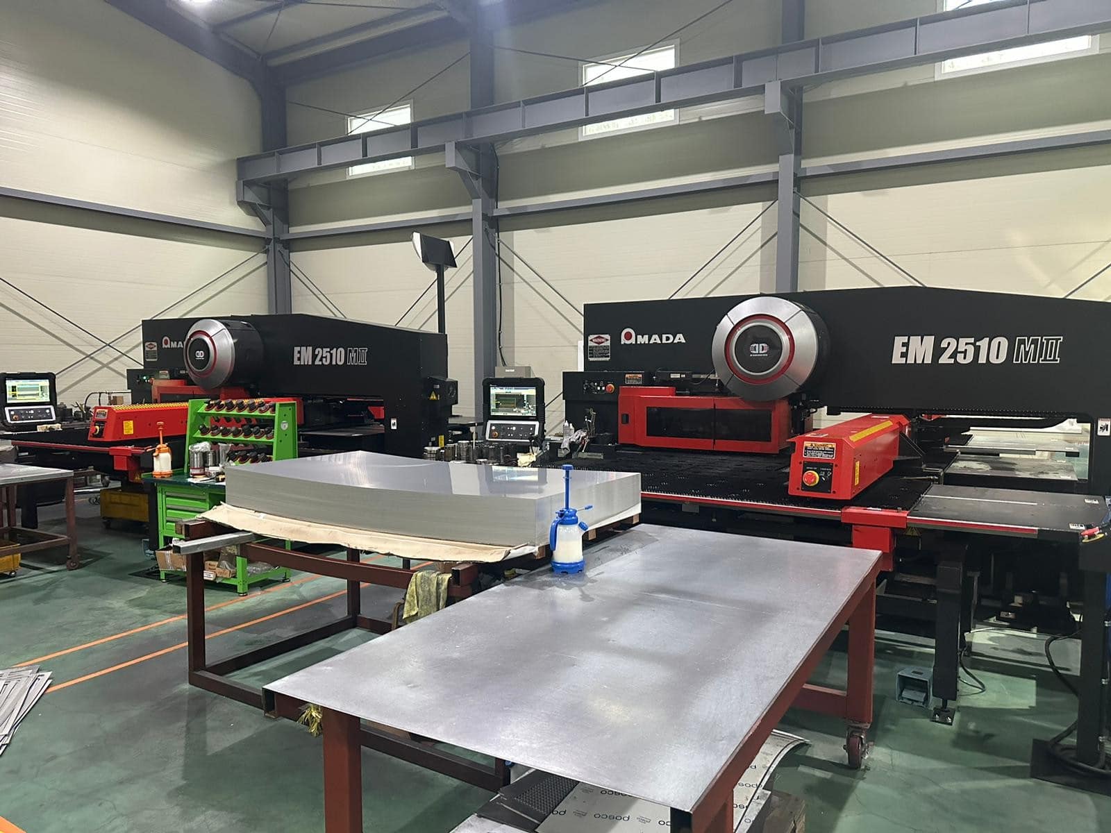 22 Ton Amada EM-2510 MII CNC Turret Punch