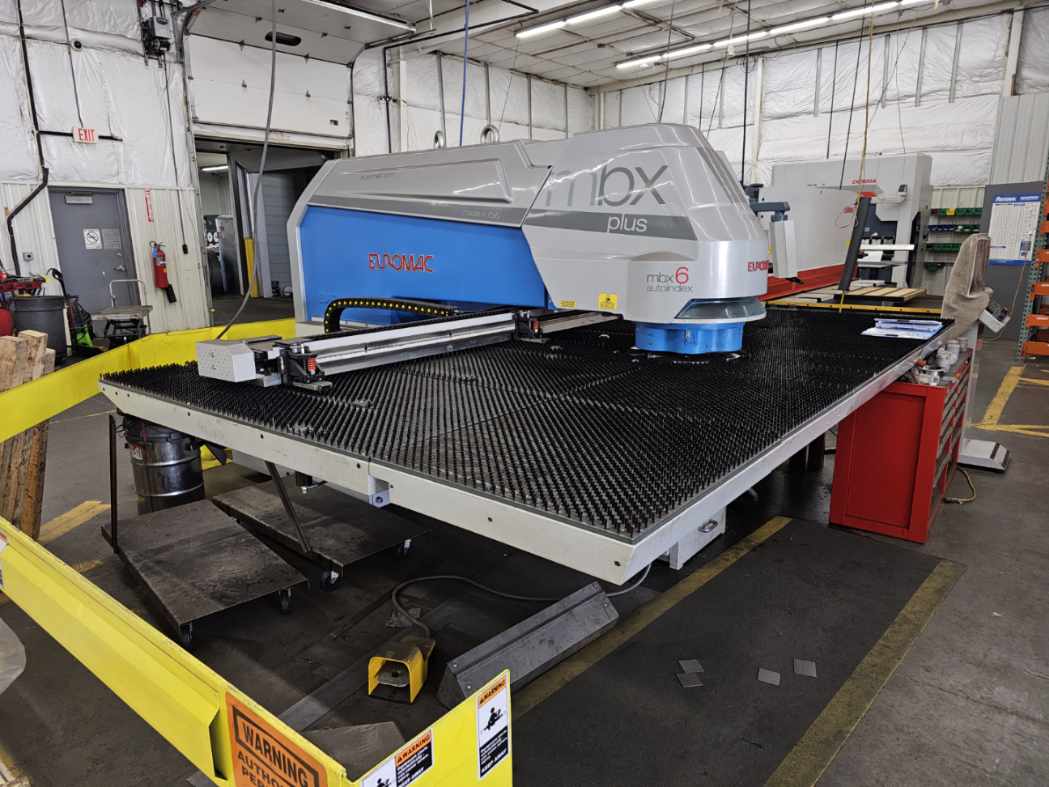 30T Euromac MBX 6 Plus 1250/30-2250 CNC Turret Punch