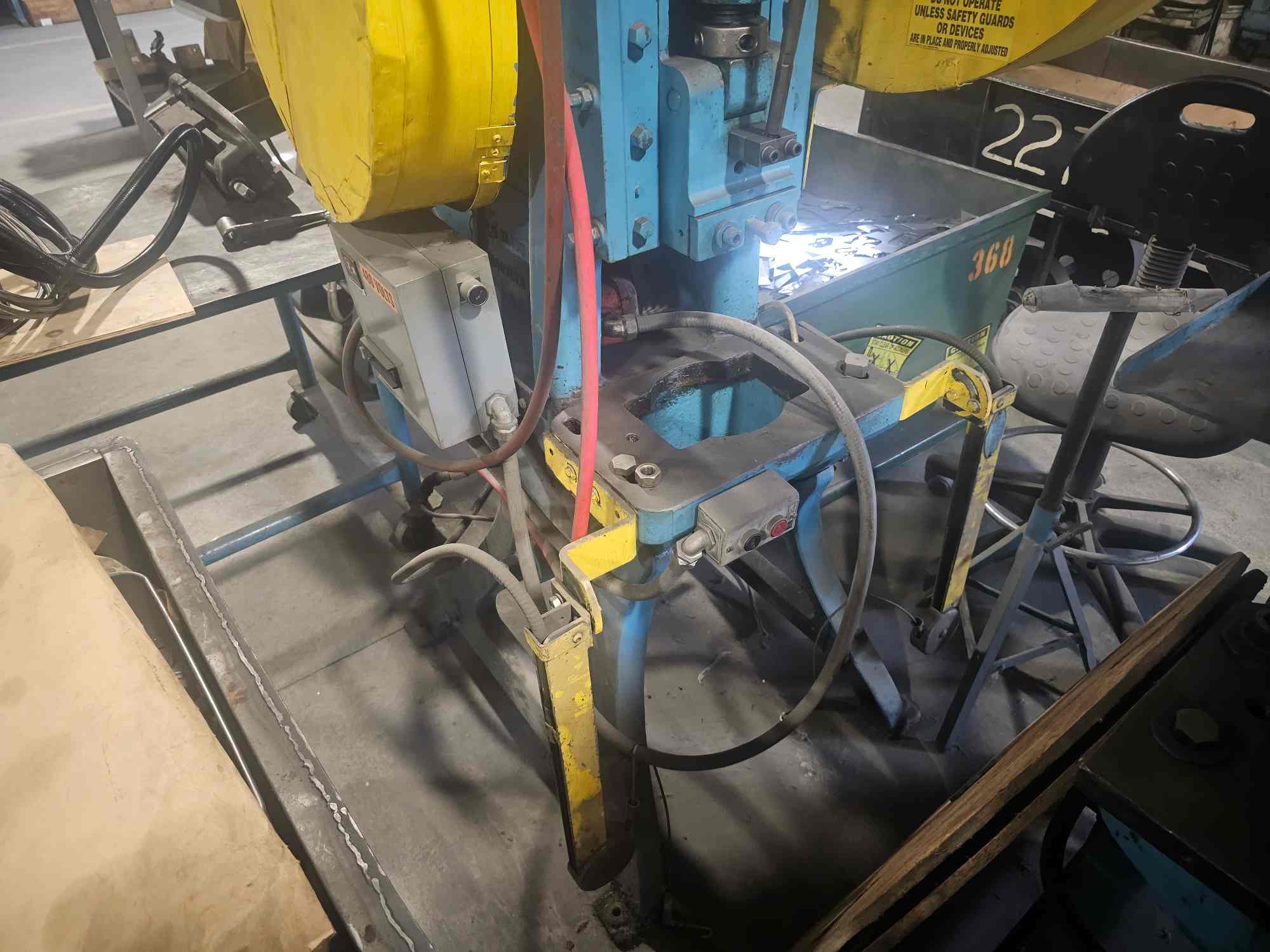 Bliss 10 Ton Single Stroke Mechanical Press