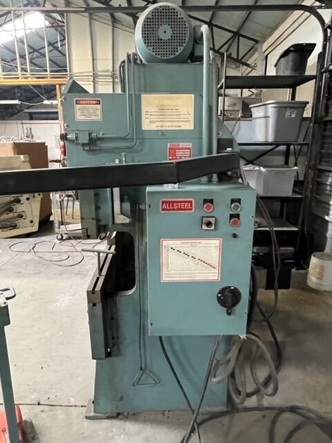 35 Ton x 6' Allsteel 35-6 Hydraulic Press Brake