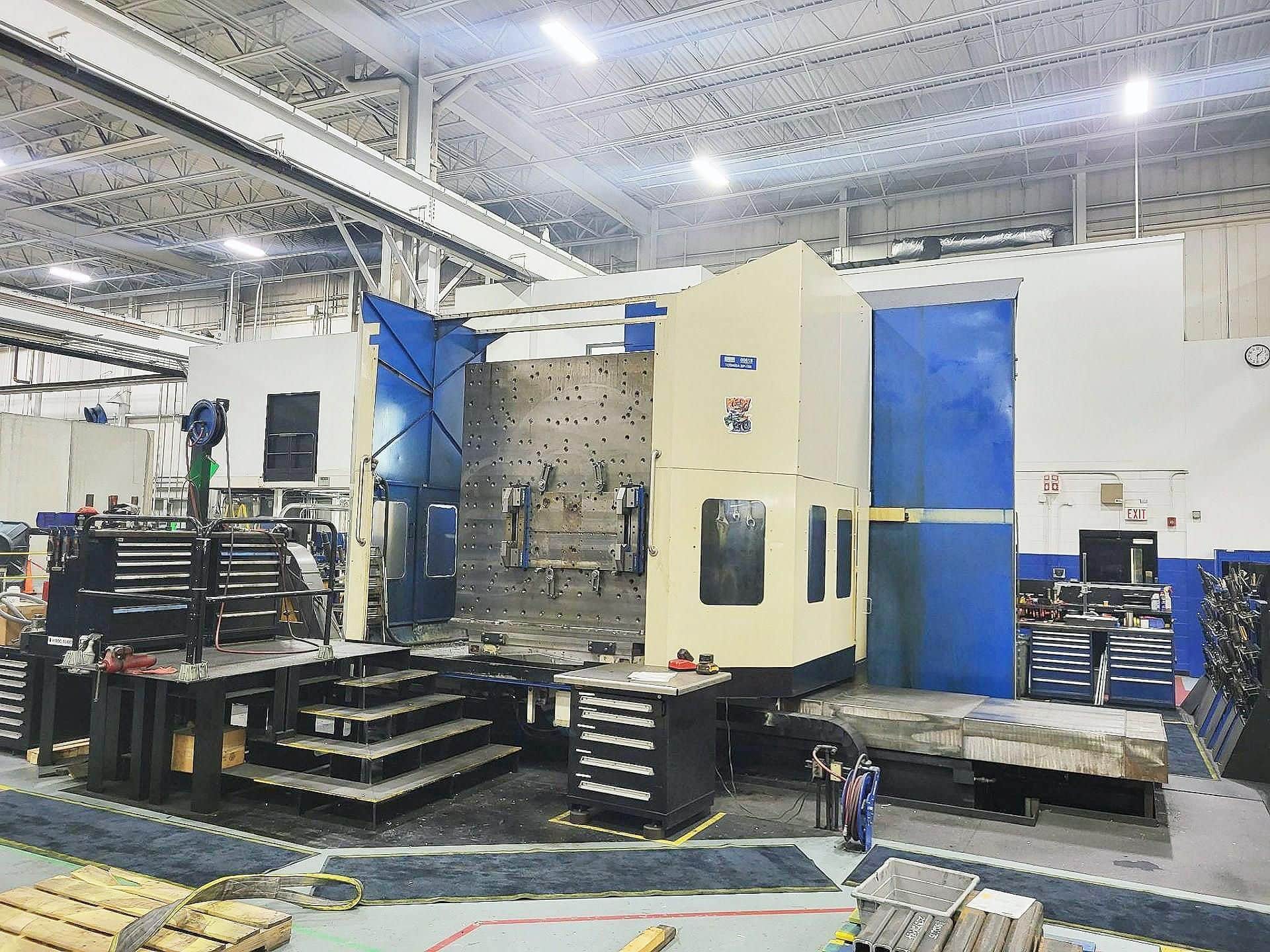2007 toshiba horizontal floor type horizontal boring mill