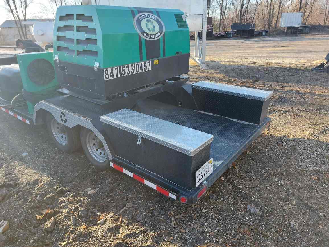 MMLJ Dustless Blasting DB500MXL Utility Trailer