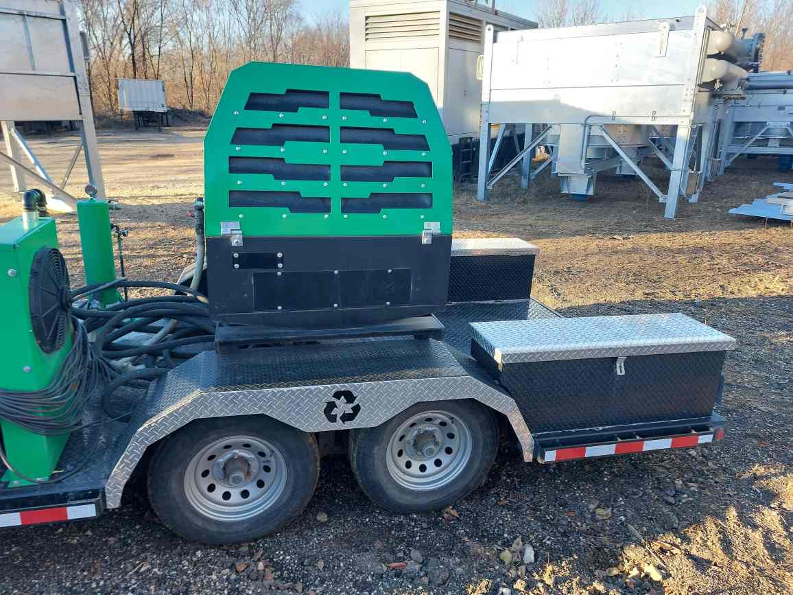 MMLJ Dustless Blasting DB500MXL Utility Trailer