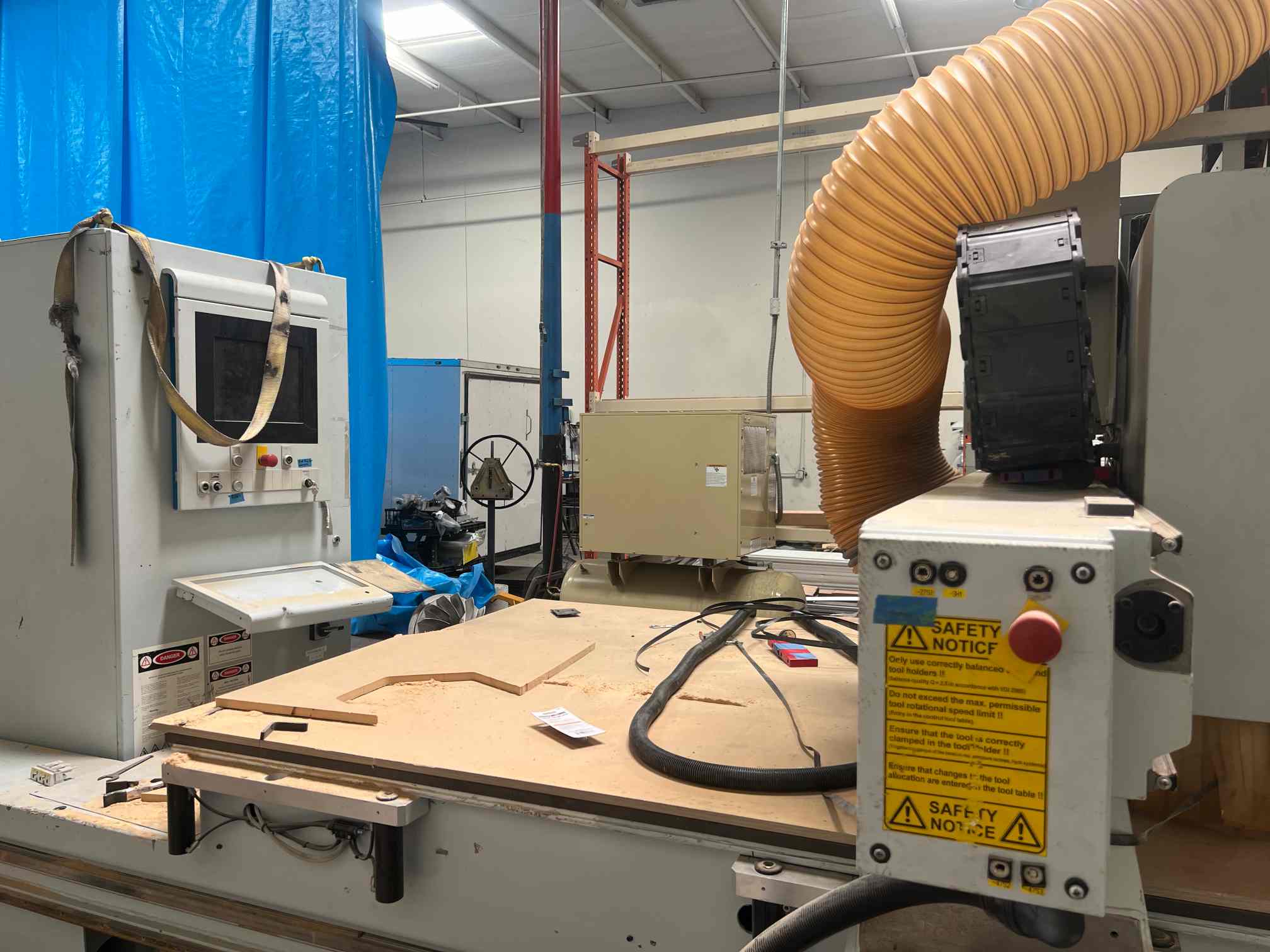 5' x 10' Weeke Optimat BHP200 CNC Router