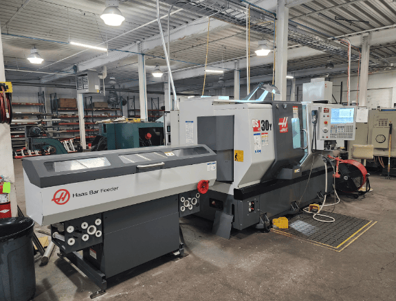 Haas DS-30SSY Live Tool CNC Lathe