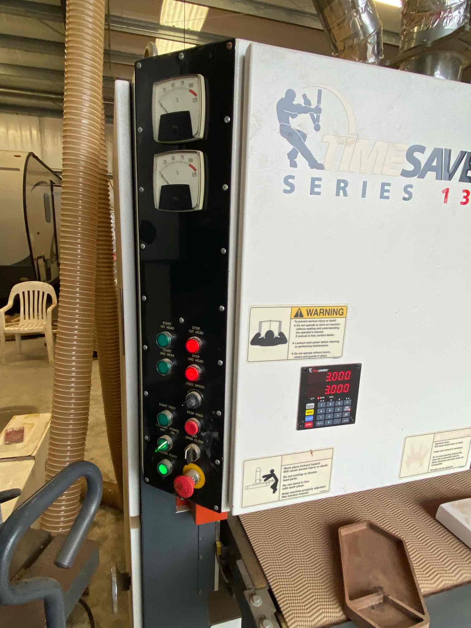 Timesavers 1321-14-01 Two Head 43" Widebelt Sander
