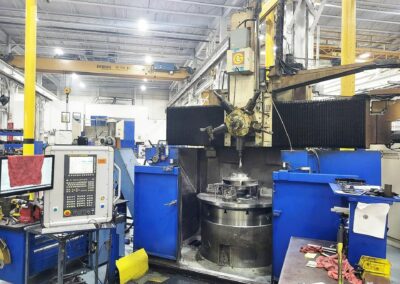 giddings and lewis 48 inches vtl with fanuc series 32i model b cnc control