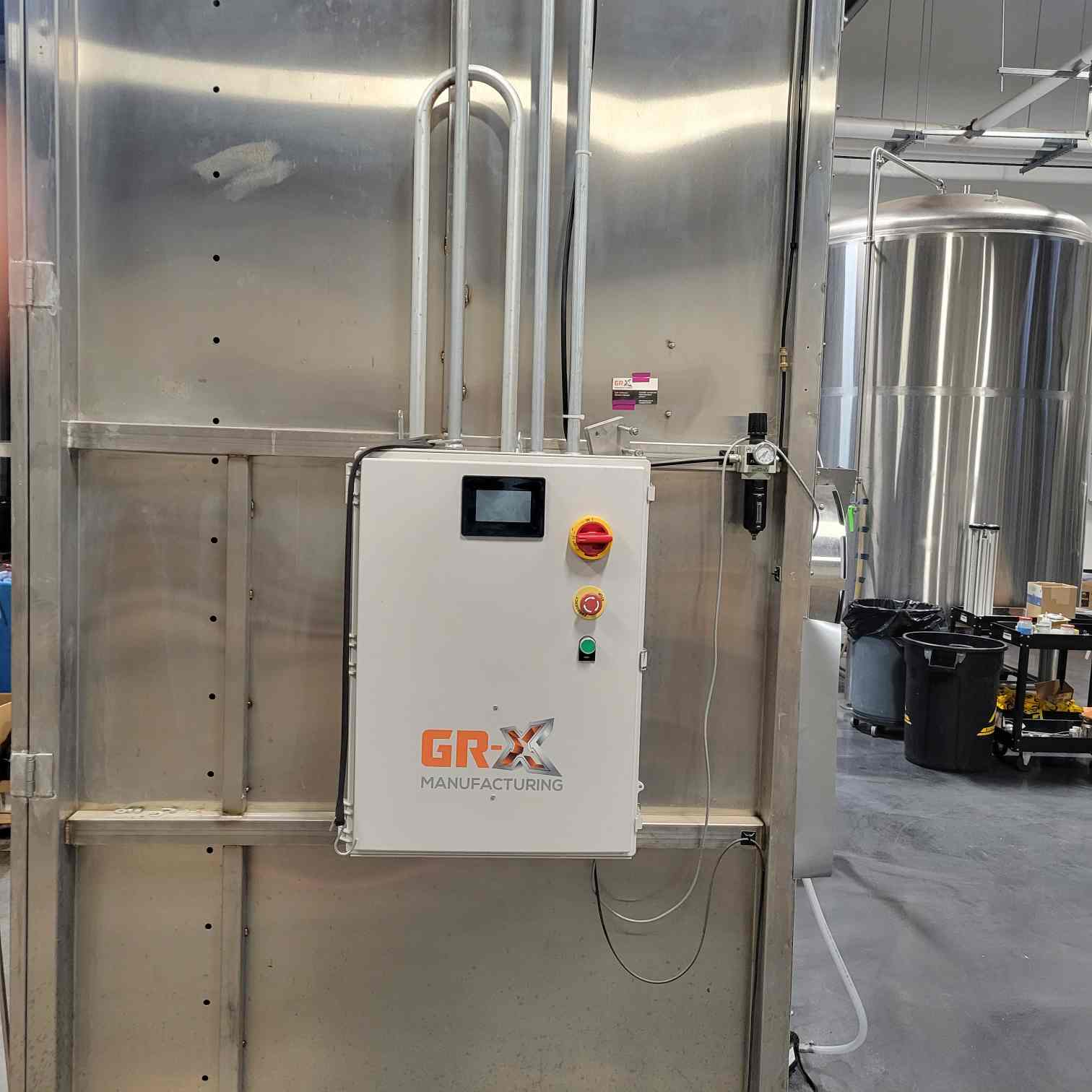 Alpha Brewing Operations 4 Head Filler with Co2 Purge and Rinse Station Canning Line