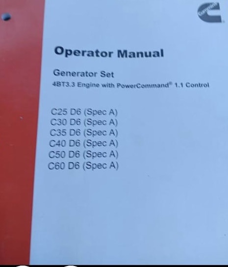 40 kW Cummins GD03C-1824011 Diesel Generator Set