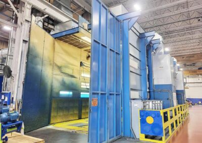 paint booth with gfs paint kitchen and paint system