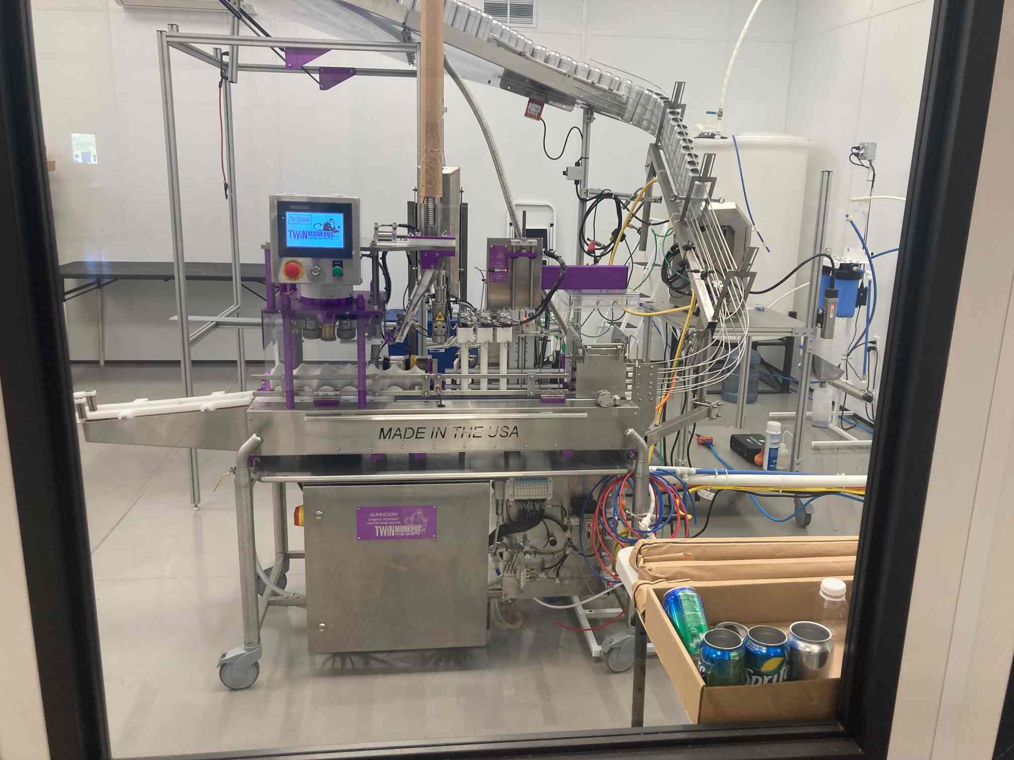 Twin Monkeys Gunnison Canning Line
