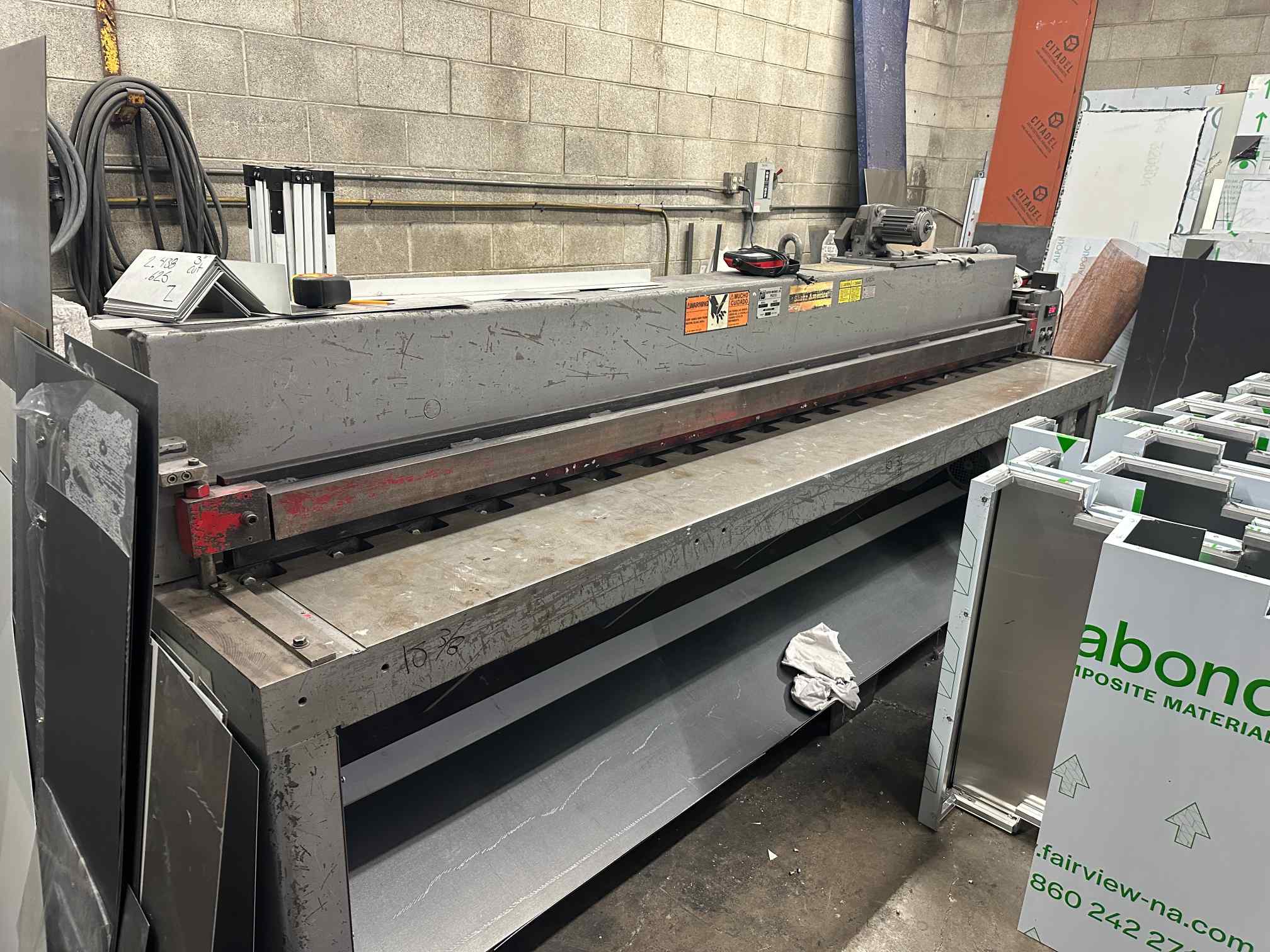 14 Gauge x 10' Roper Whitney 10M14 Shear