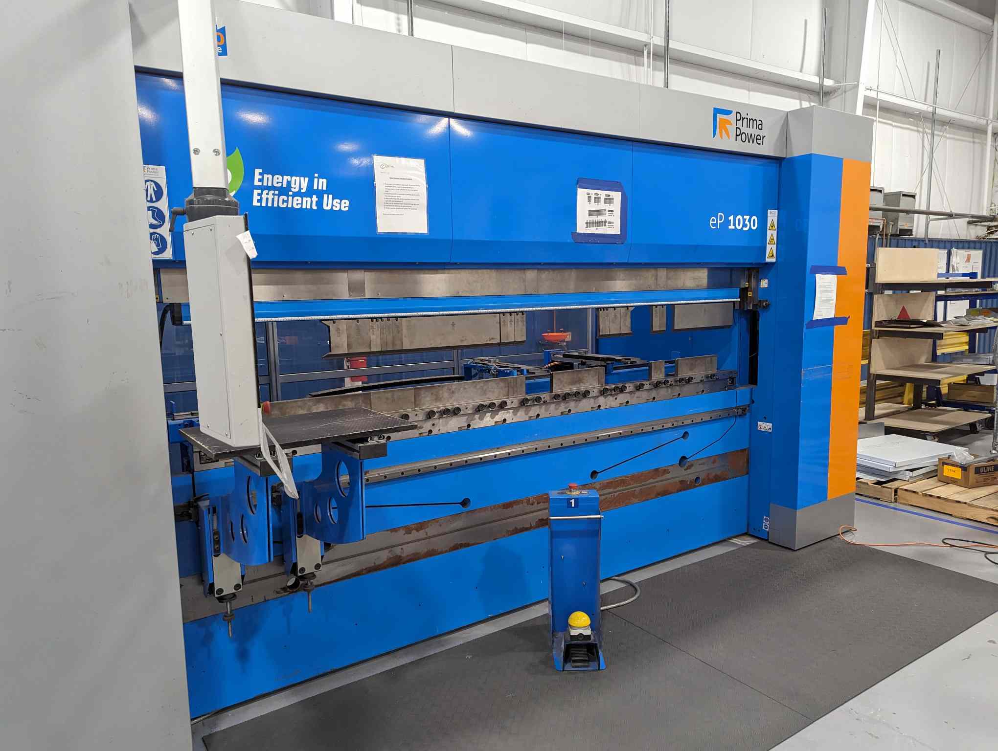 105 Ton x 10' Prima Power eP-1030 Servo Electric Press Brake