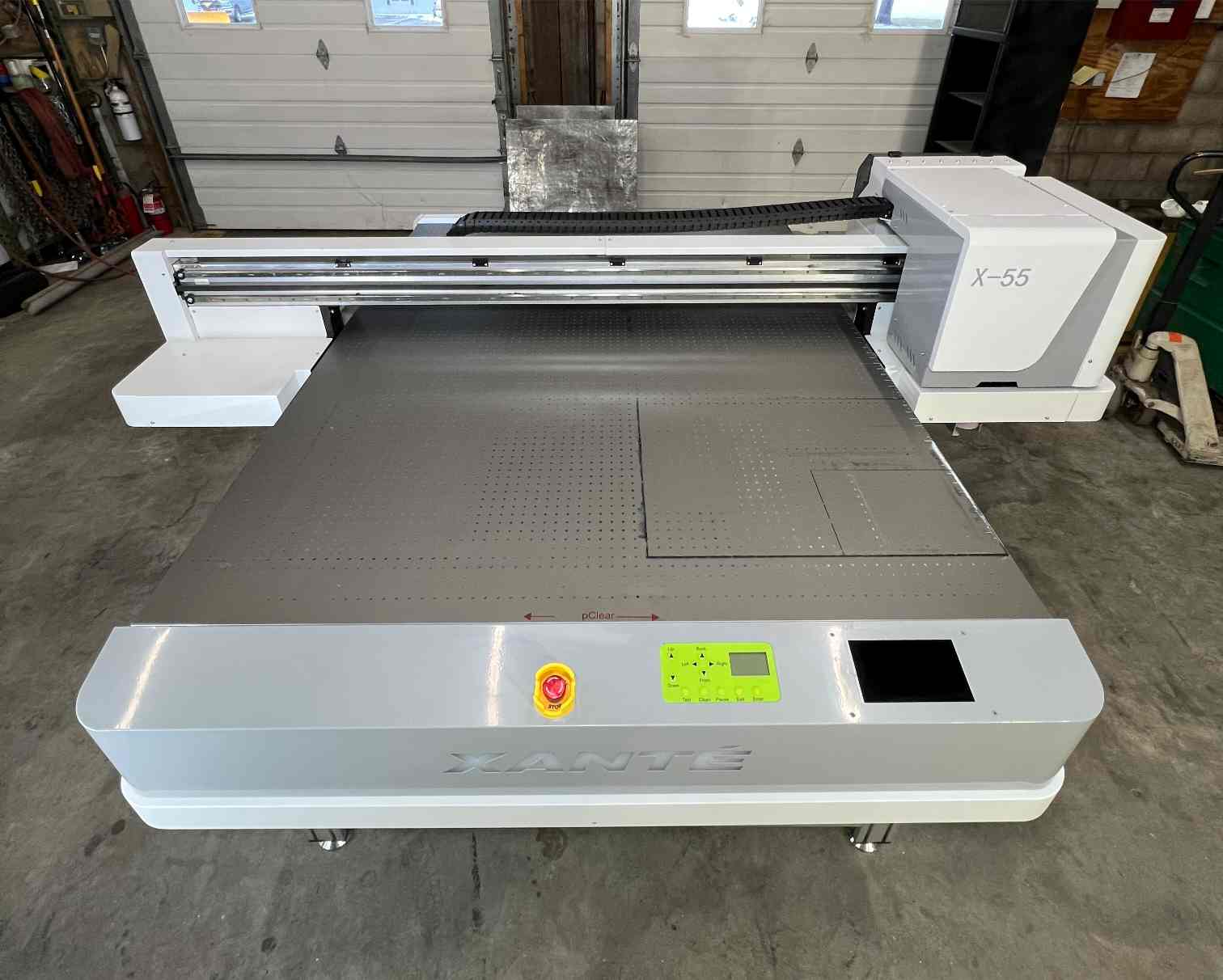 55'' x 50'' Xante X55 UV Flatbed Printer