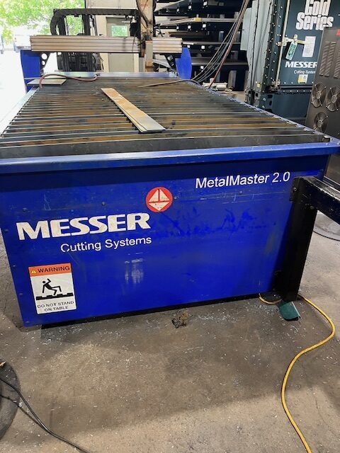 5' x 10' Messer MM 2.0 CNC Plasma