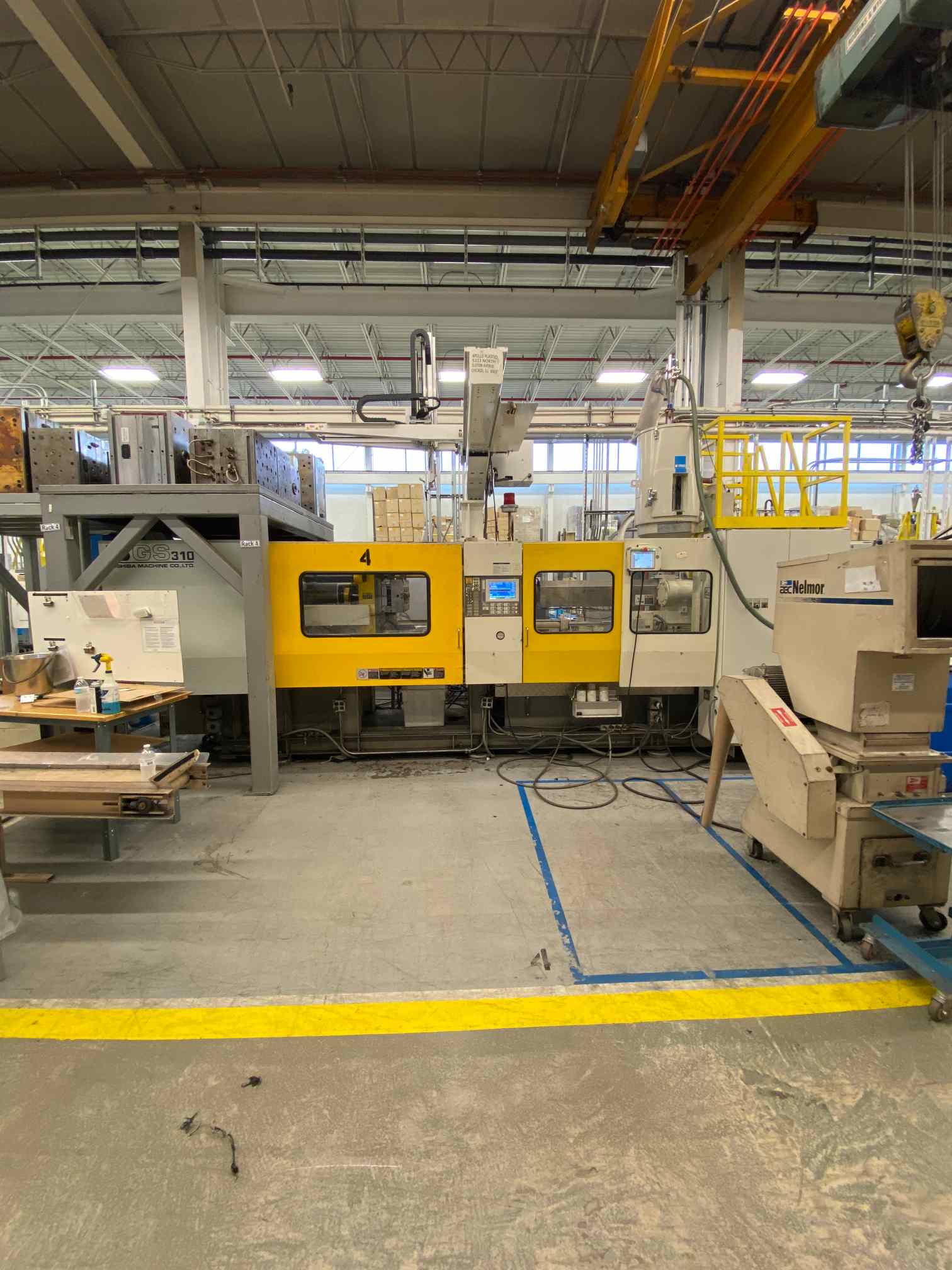 310 Ton Toshiba ISGS310S10-19AT Injection Molding Machine