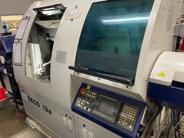 Tornos Deco 13a CNC Swiss Lathe