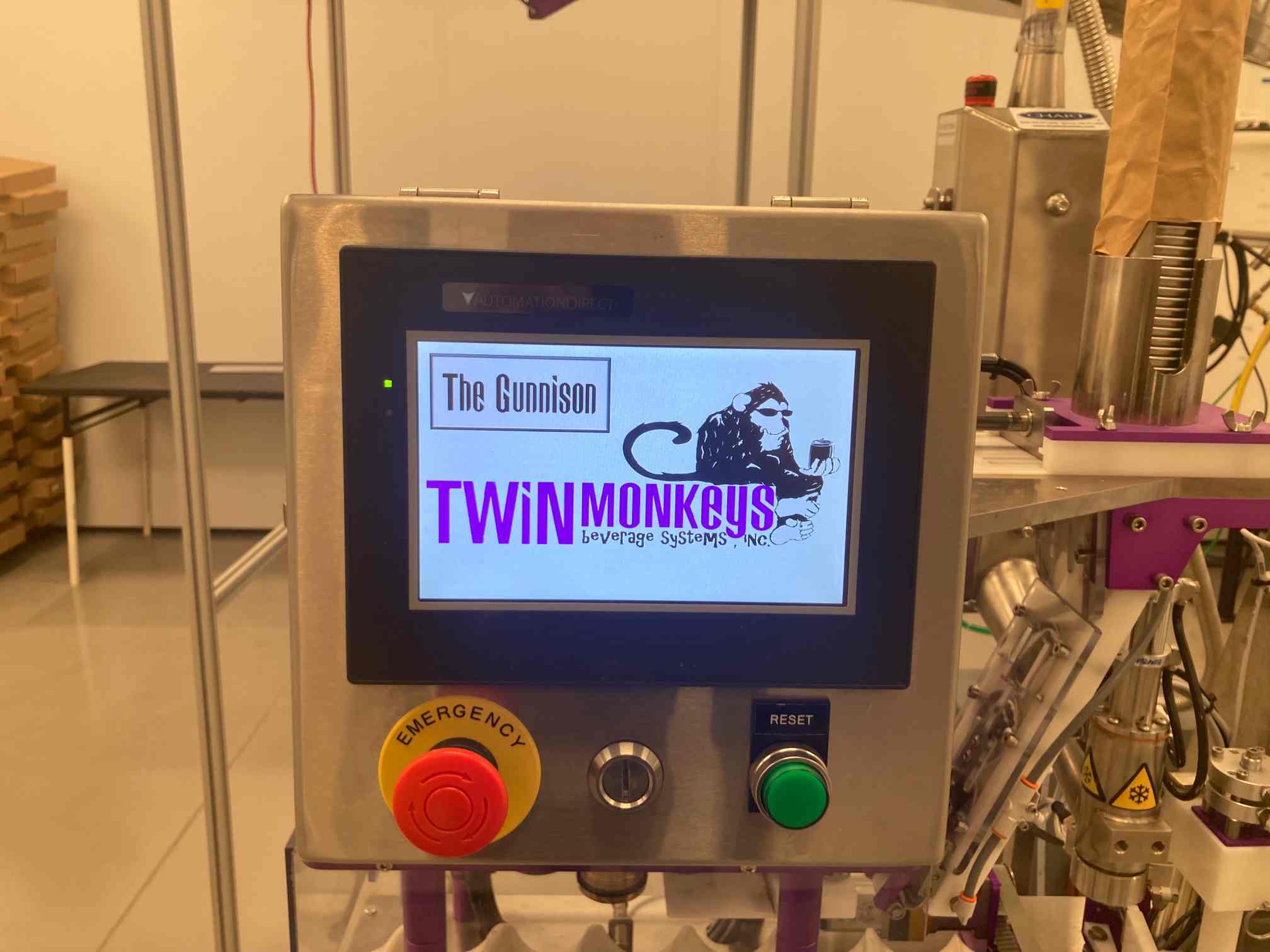 Twin Monkeys Gunnison Canning Line