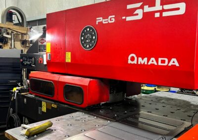1997 amada pega-345 304050 30 ton cnc turret punch