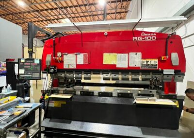 1997 amada rg-100 100 ton 10 feet press brake