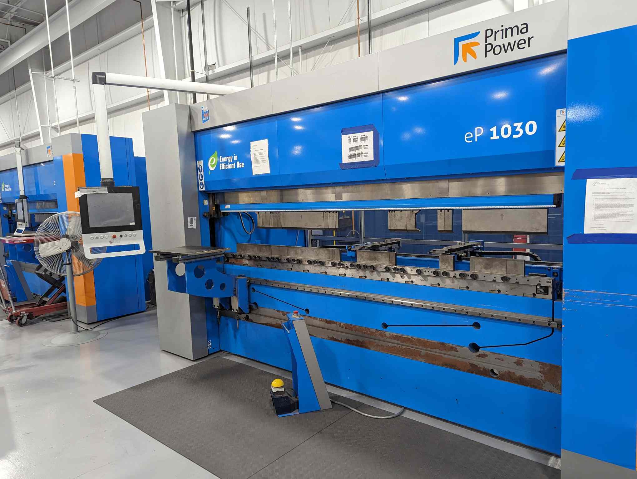 105 Ton x 10' Prima Power eP-1030 Servo Electric Press Brake