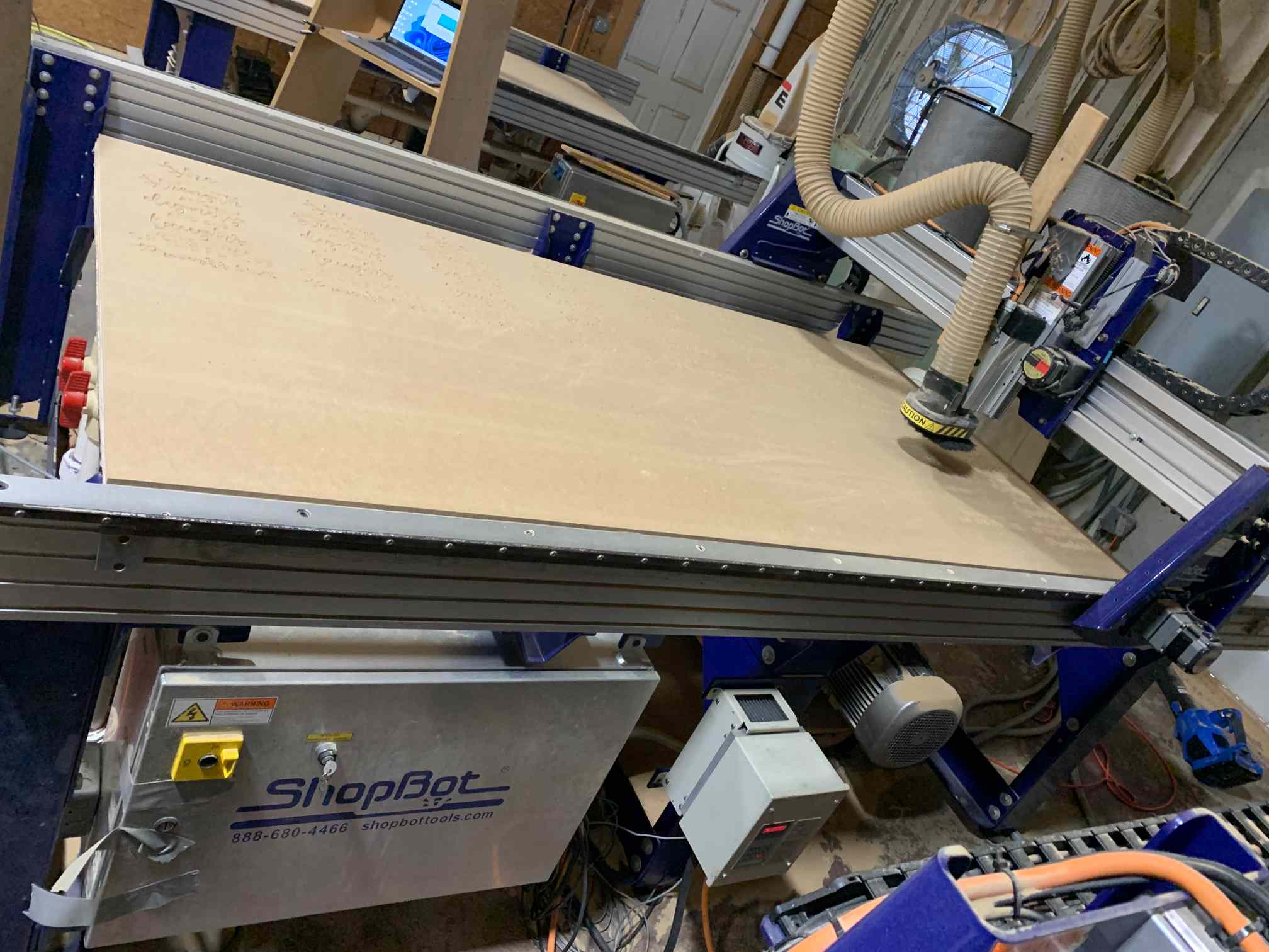 4'x8' ShopBot PRS ALPHA CNC Router