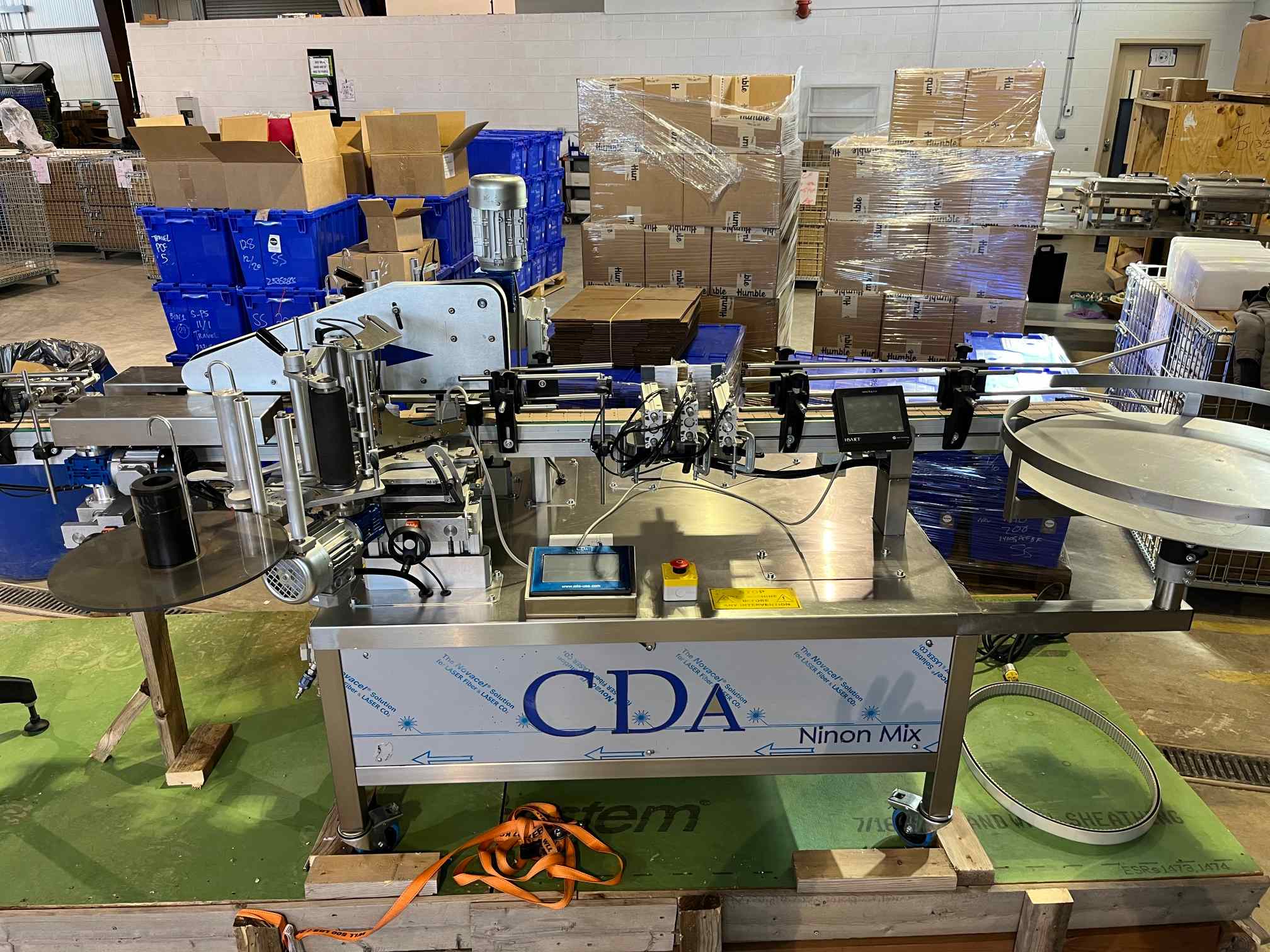 CDA Ninon Mix Labeling Machine