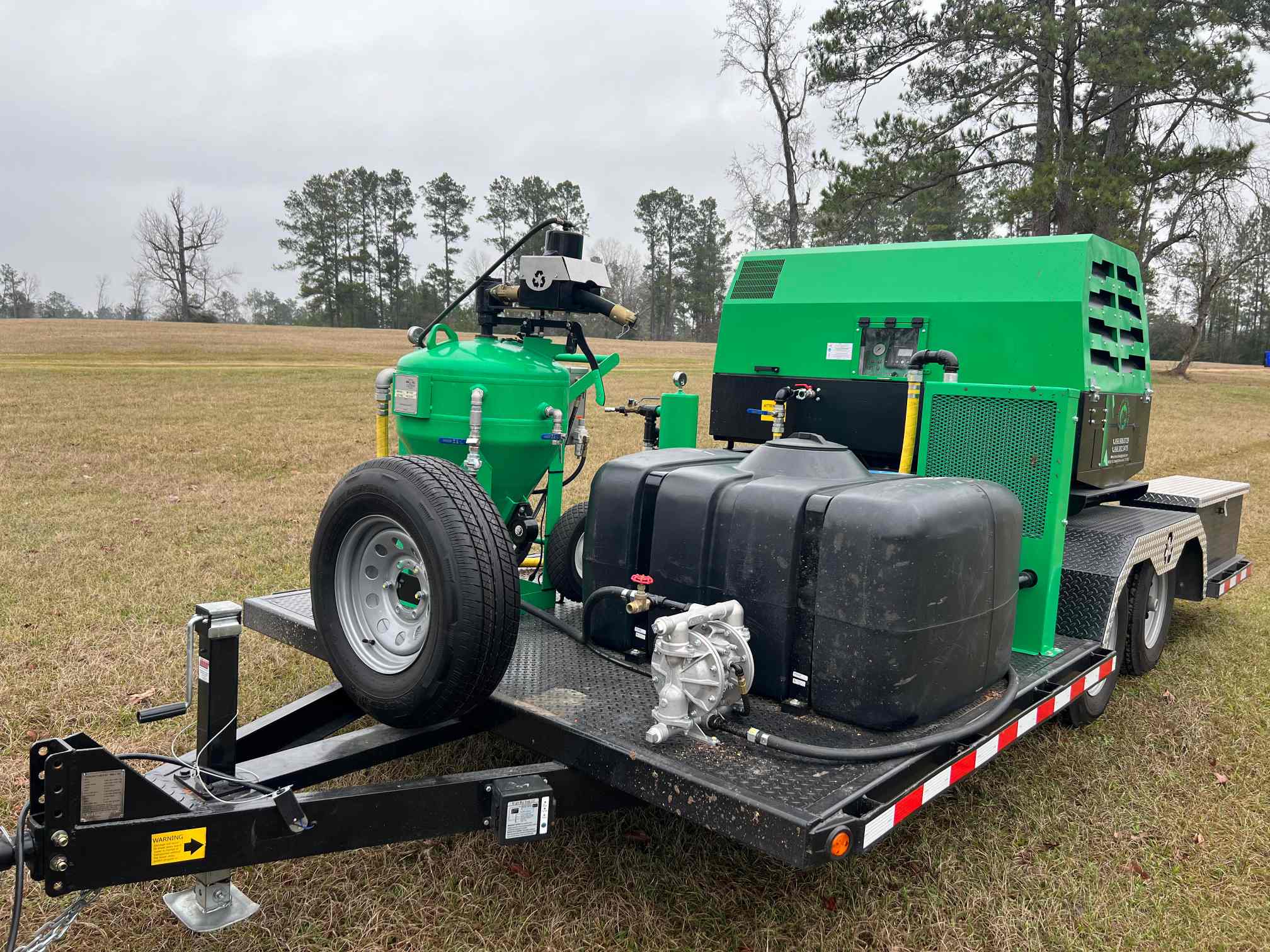 Mobile XL DB500 Mobile Dustless Blasting System