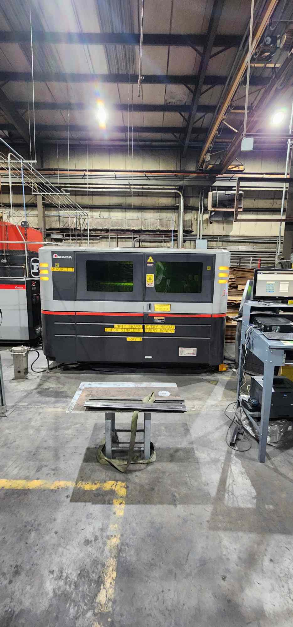 4000 Watt Amada FOL-3015-AJ Fiber Laser