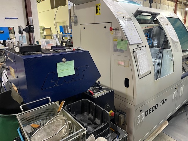 Tornos Deco 13a CNC Swiss Lathe