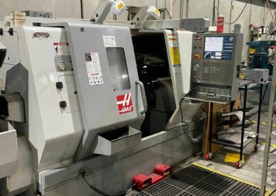 2006 haas tl-15b cnc lathe with haas barfeeder