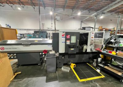 2018 haas st-10 cnc lathe with haas barfeeder