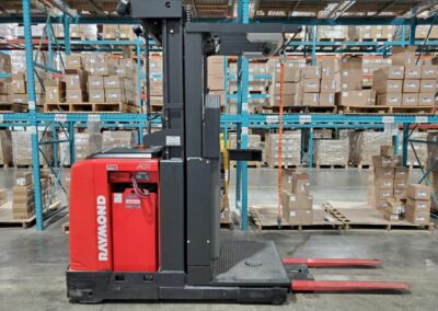 2020 raymond electric stock order picker truck model 530-opc30tt 3000 lb capacity