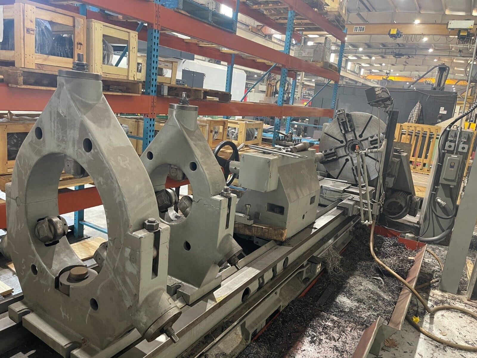 41.5" x 160" TOS SU-100 Engine Lathe