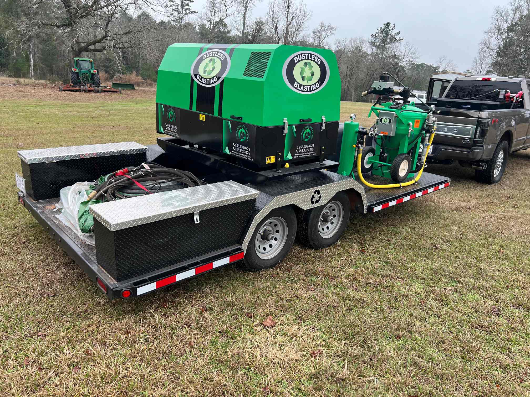 Mobile XL DB500 Mobile Dustless Blasting System