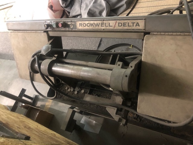 9"x16" Rockwell Delta Horizontal Band Saw