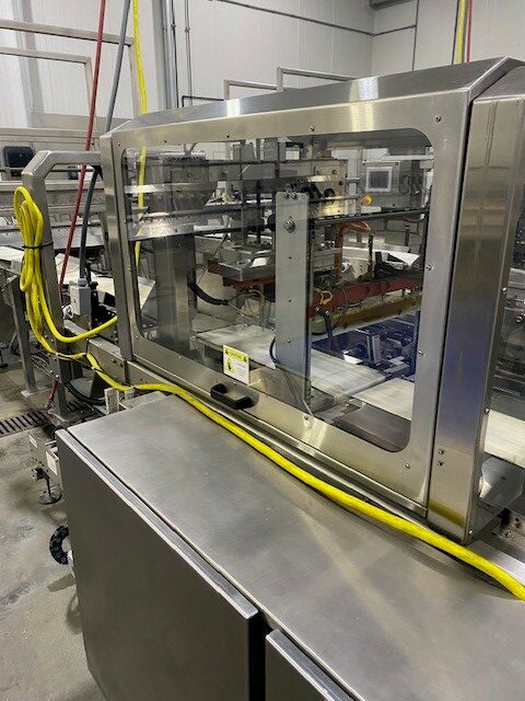 Aprac S18 Continuous Motion Top Seal Servo Wrapper