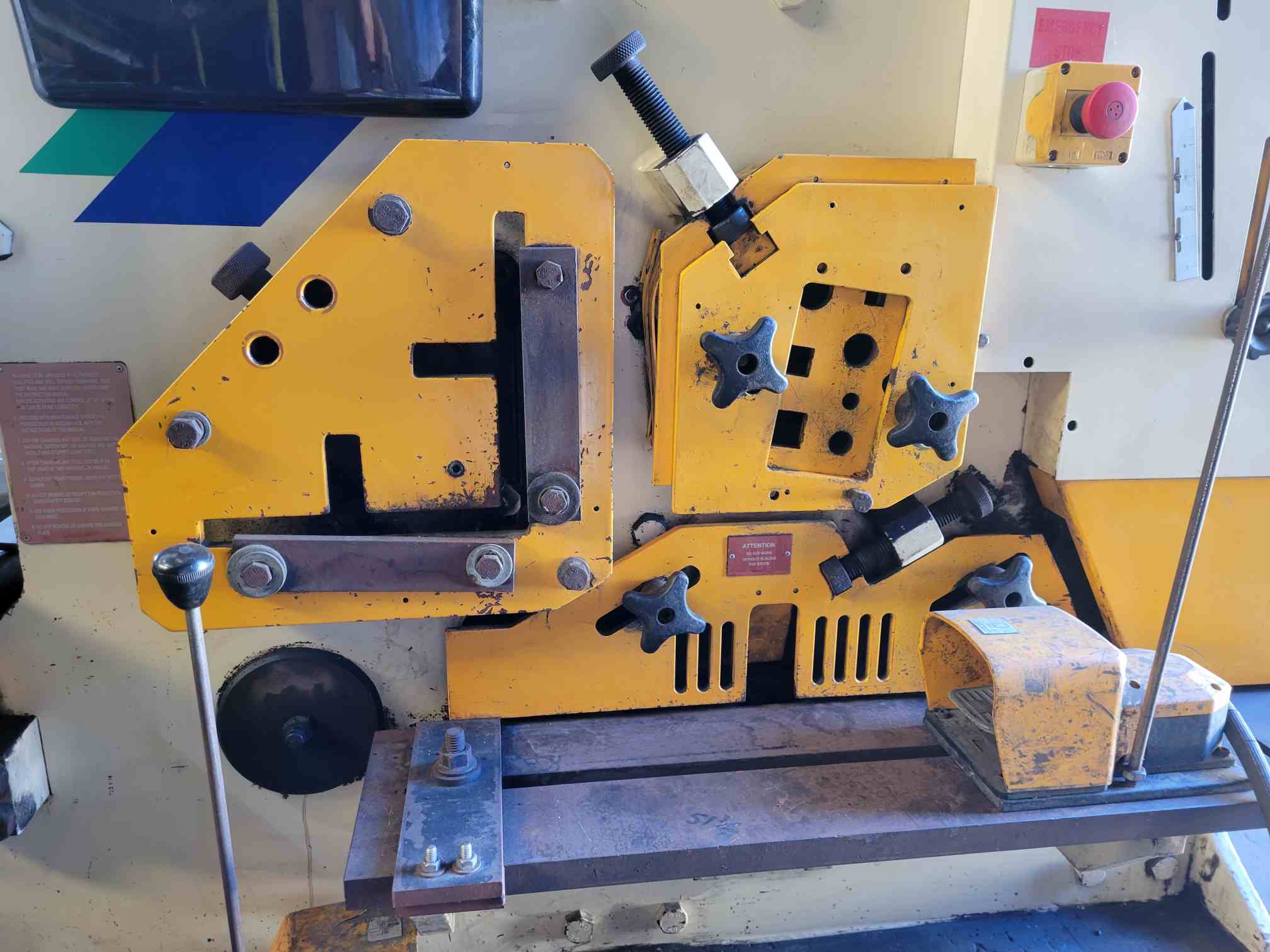 Geka Hydracrop 110 Ton Ironworker