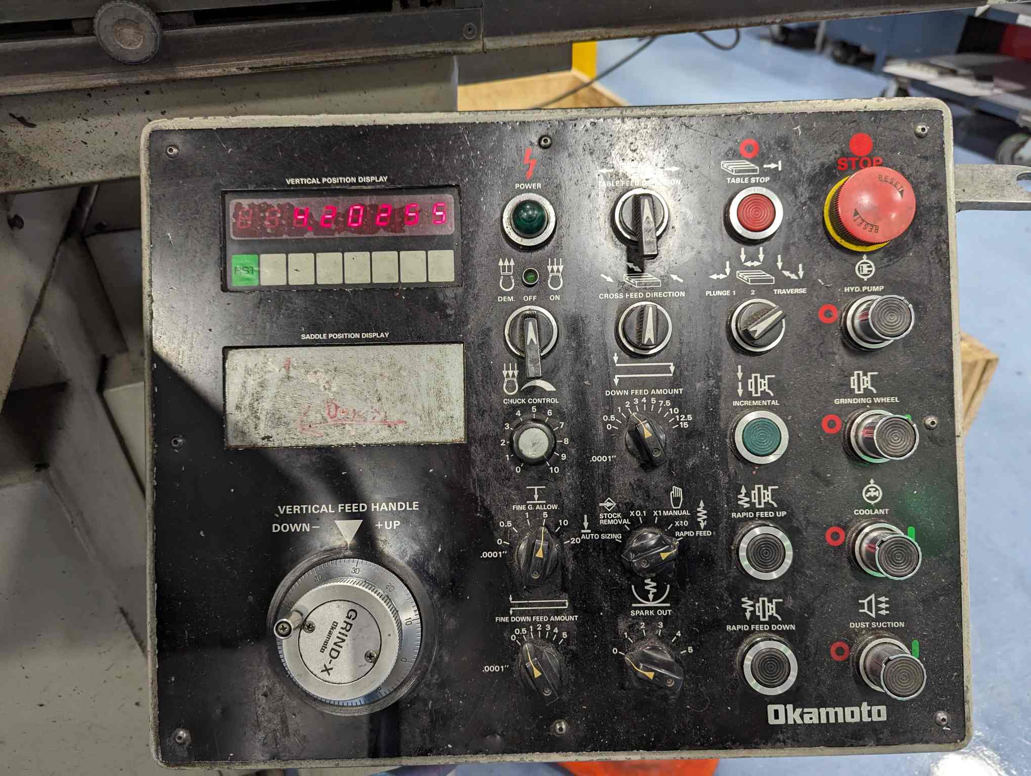 Okamoto ACC-20x36XD Surface Grinder