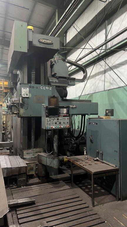 4" Nomura BN-110W CNC Horizontal Boring Mill