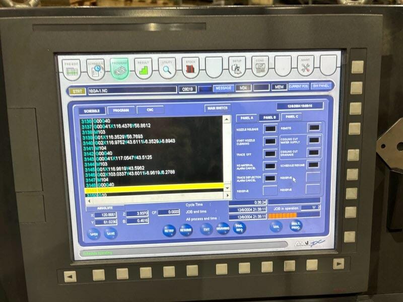 4000 Watt Amada FOL-3015-AJ Fiber Laser