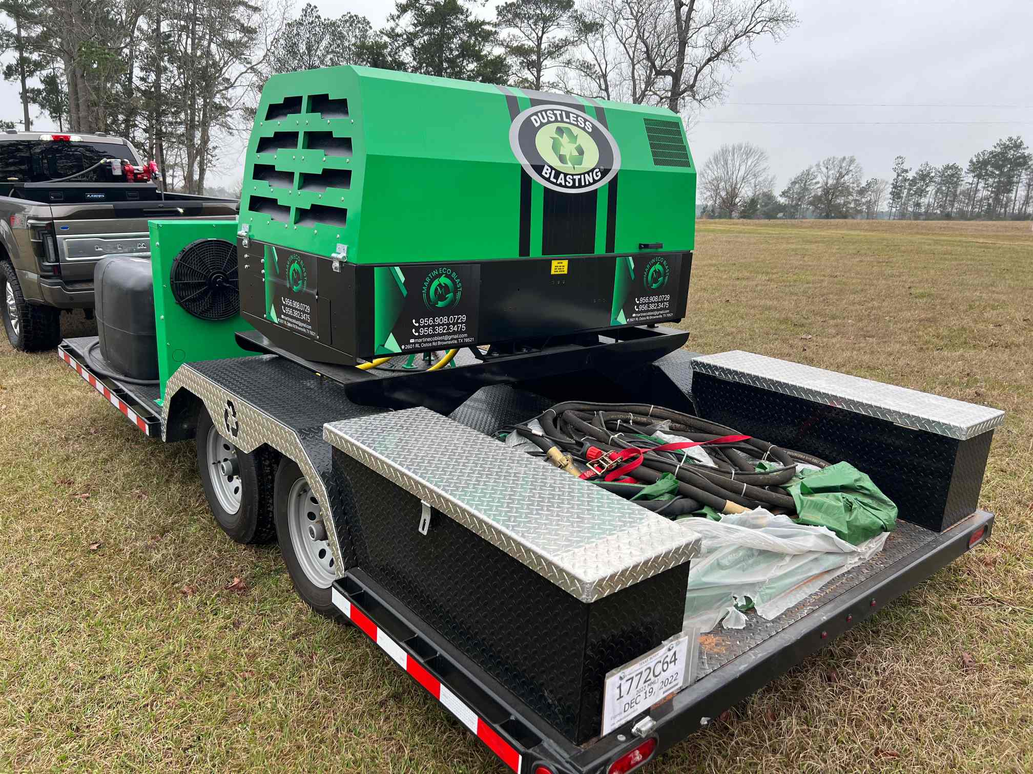 Mobile XL DB500 Mobile Dustless Blasting System