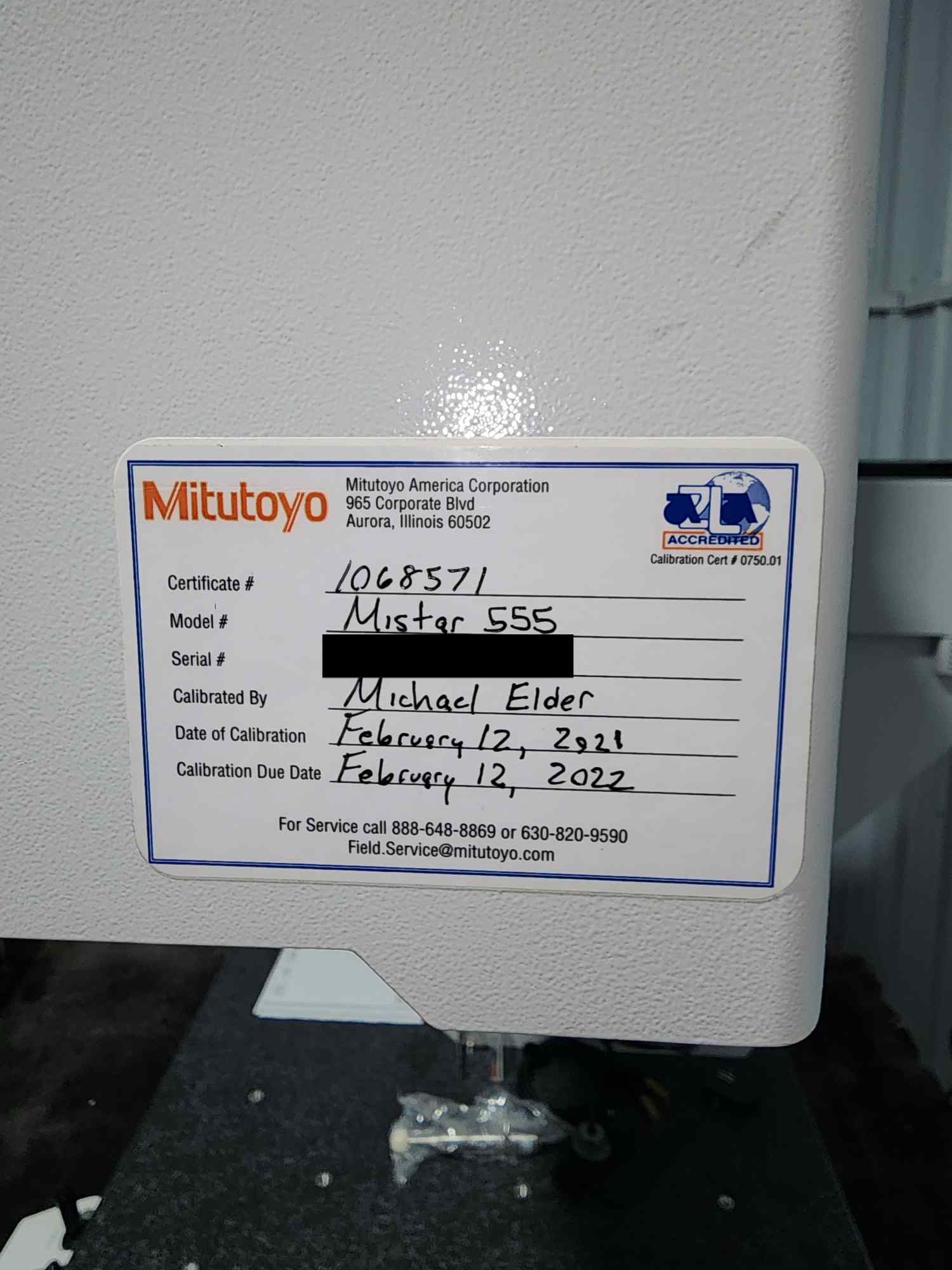 Mitutoyo MiSTAR 555 CMM