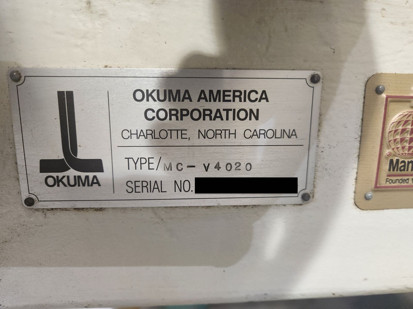 Okuma MC-V4020 VMC