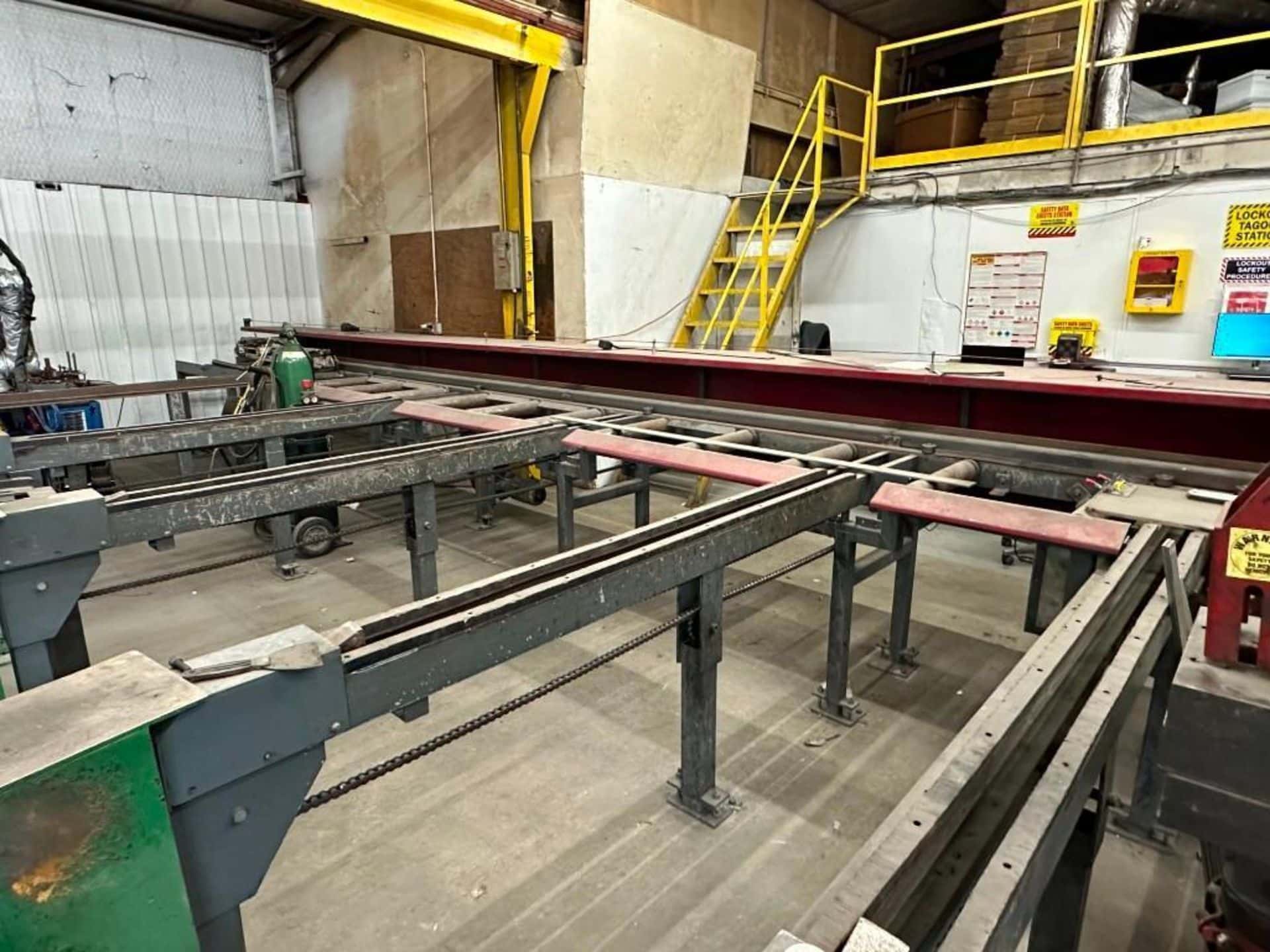 110/220 Ton X 20" Voortman V500 CNC Hydraulic Punch/Shear Machine