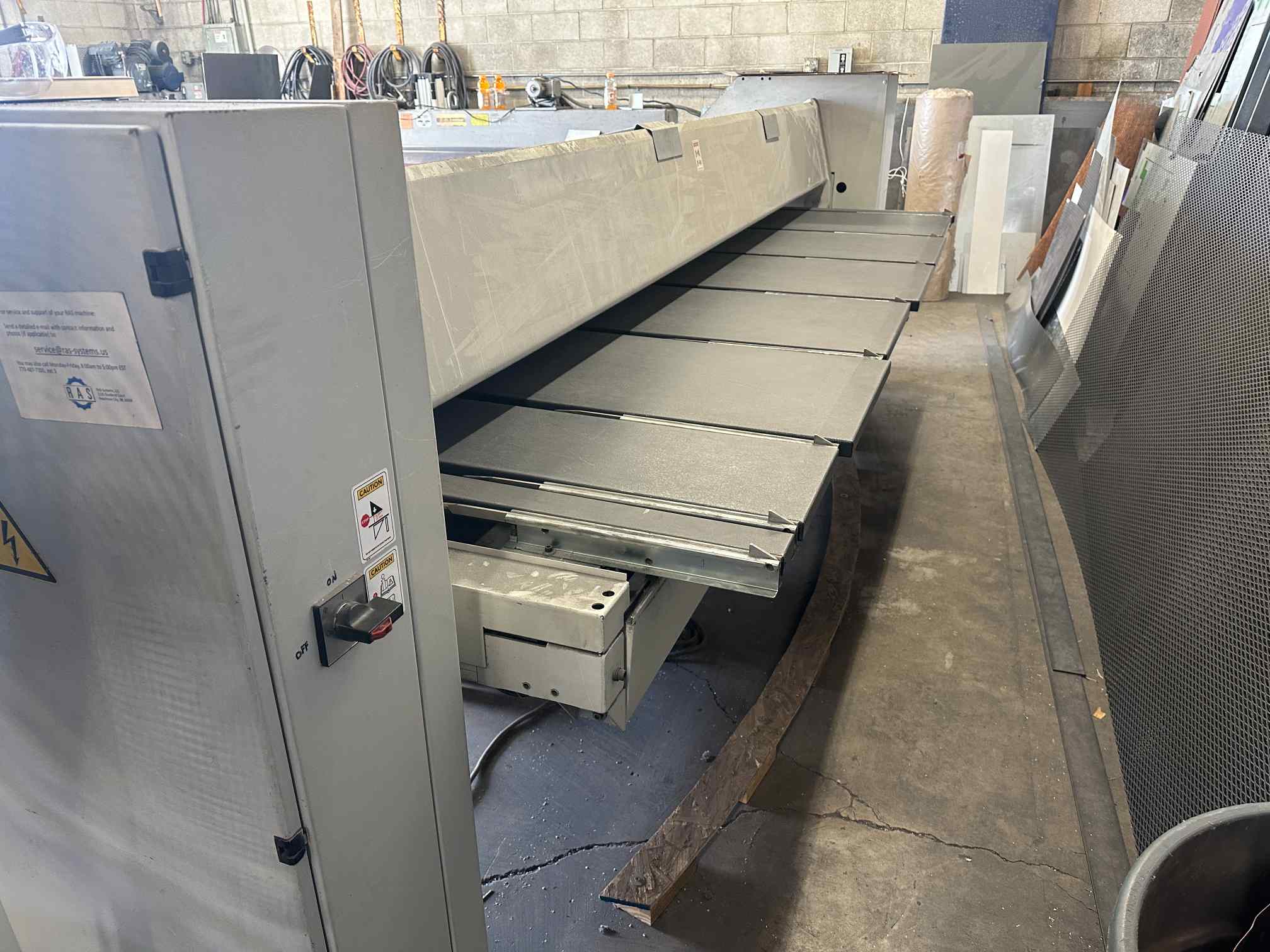 16 Gauge x 10' RAS Turbobend CNC Folding Machine