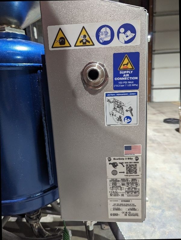 Graco EcoQuip 2 EQp Vapor Blaster